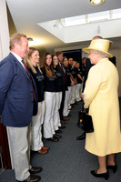 The opening of the new clubhouse at Guards Polo Club by HM The Queen - 26/04/2009.